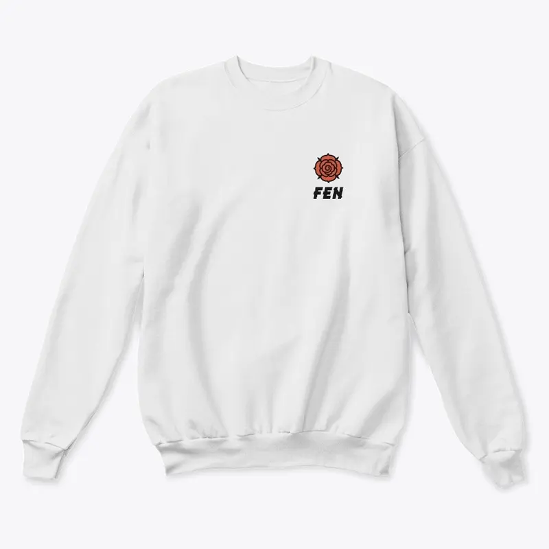 FEN ROSE CREWNECK